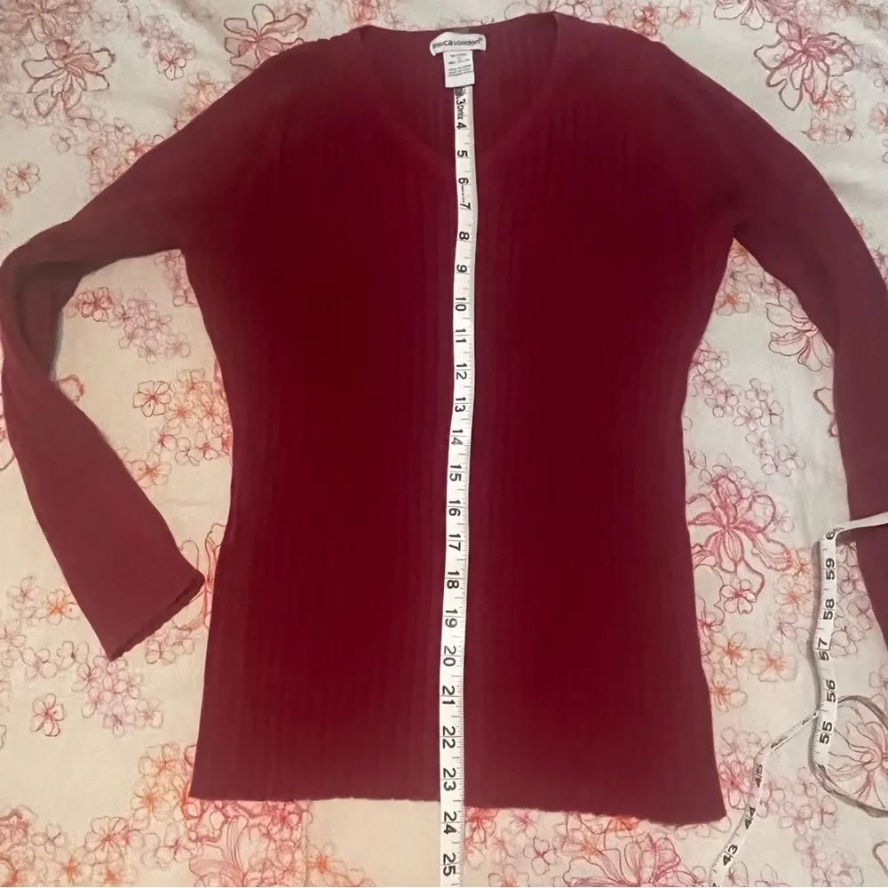 GUC Jessica‎ London Sweater Red Size 12 - Image 5