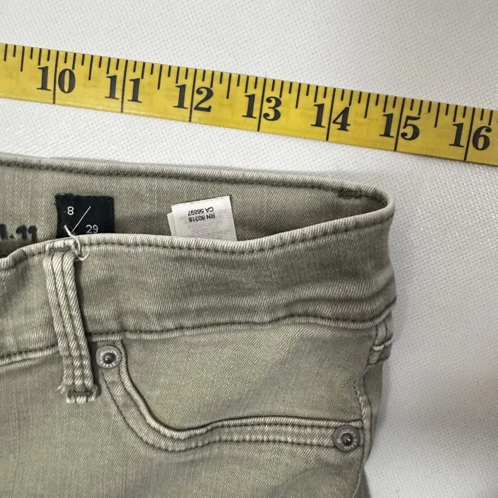 Lucky Brand  Women's Brooke Green Mid-Rise Legging Jean JEGGINGS Size 8/29 - Image 7