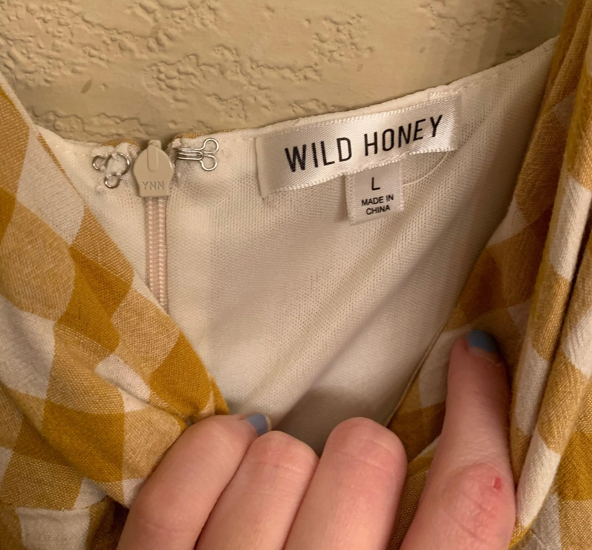 Wild Honey Gingham Dress - Image 4