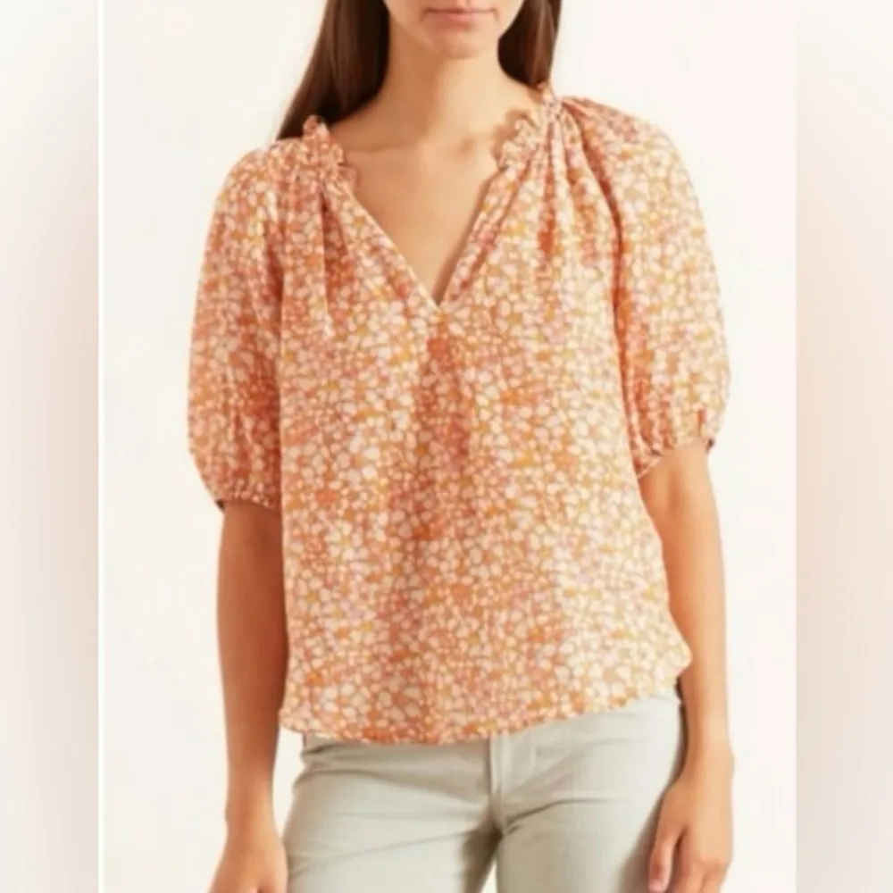 Xirena puff sleeve v - Image 2