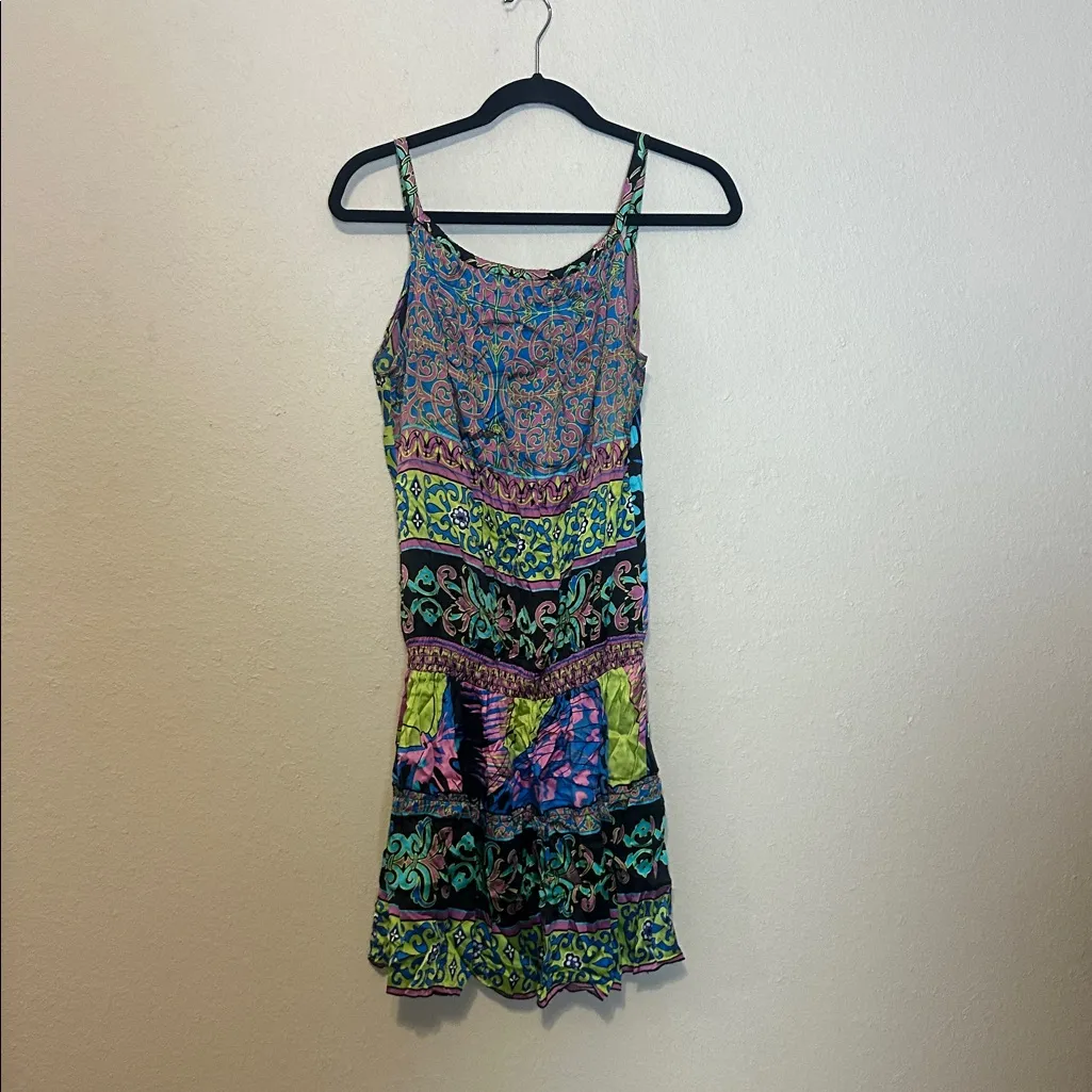 Hale Bob  silk tank mini dress Size Small - Image 6