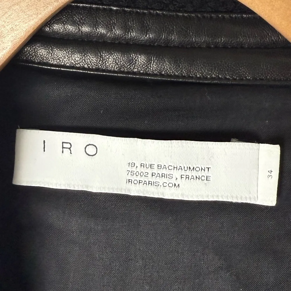 IRO Awa Jacket in Black XS / 34 - Image 9