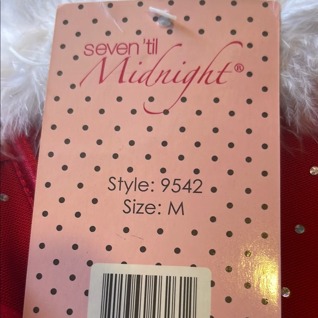 Red Corset Set Size M - Image 7