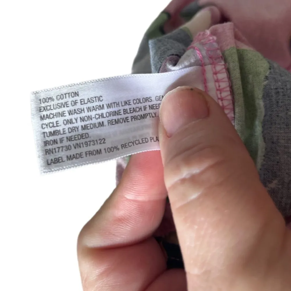 Ava & Viv abstract floral cotton midi dress 1X - Image 9