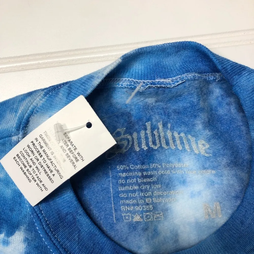 Sublime NWT  Tie Dye Crew Neck Sweatshirt Medium - Image 3