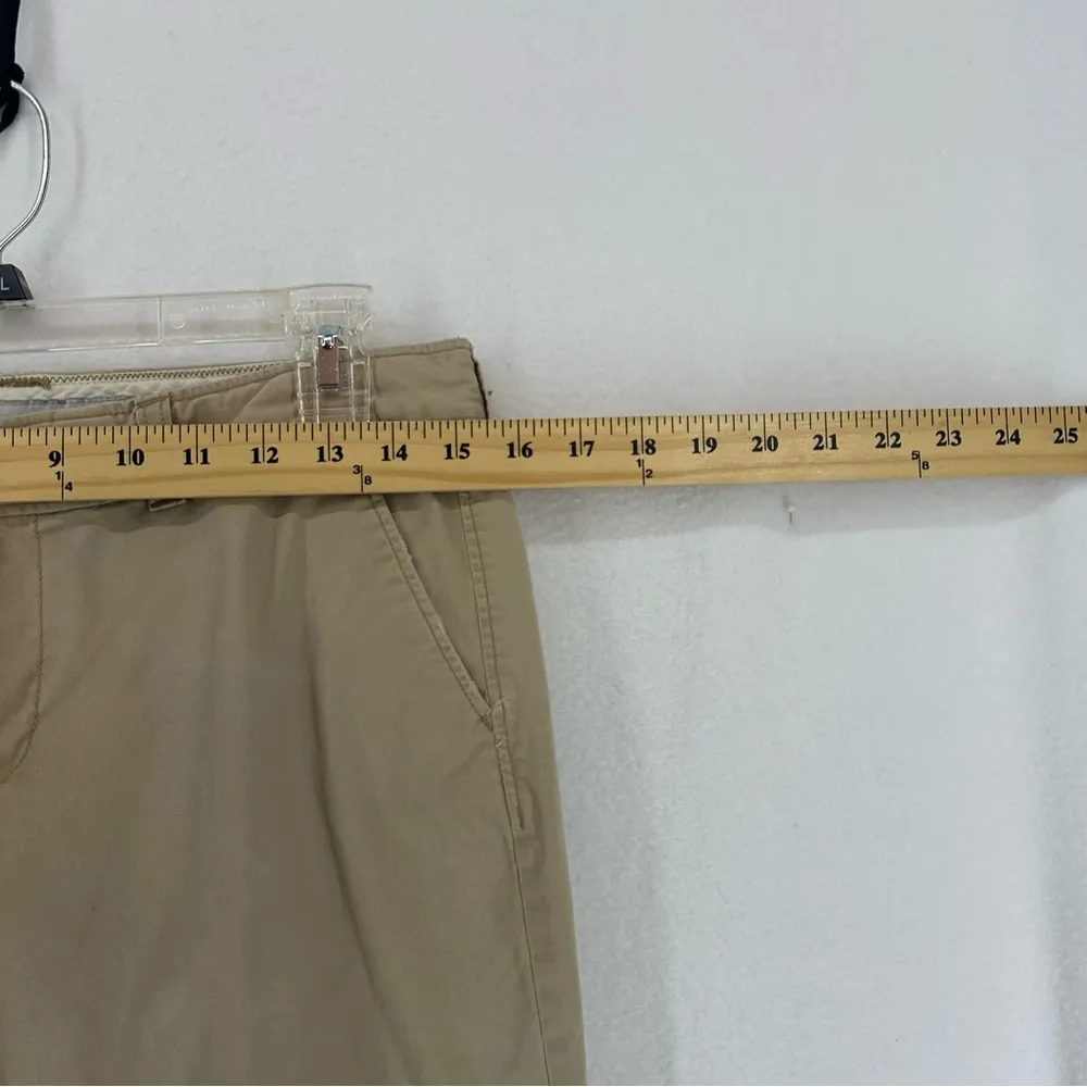 Old Navy Low Rise Capri Chino Pants Women’s 10 Tan - Image 4