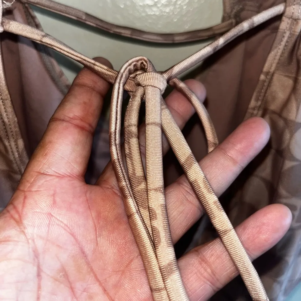 Forever 21 Sport Illustrated Monogram one piece Swimsuit XL - Image 6