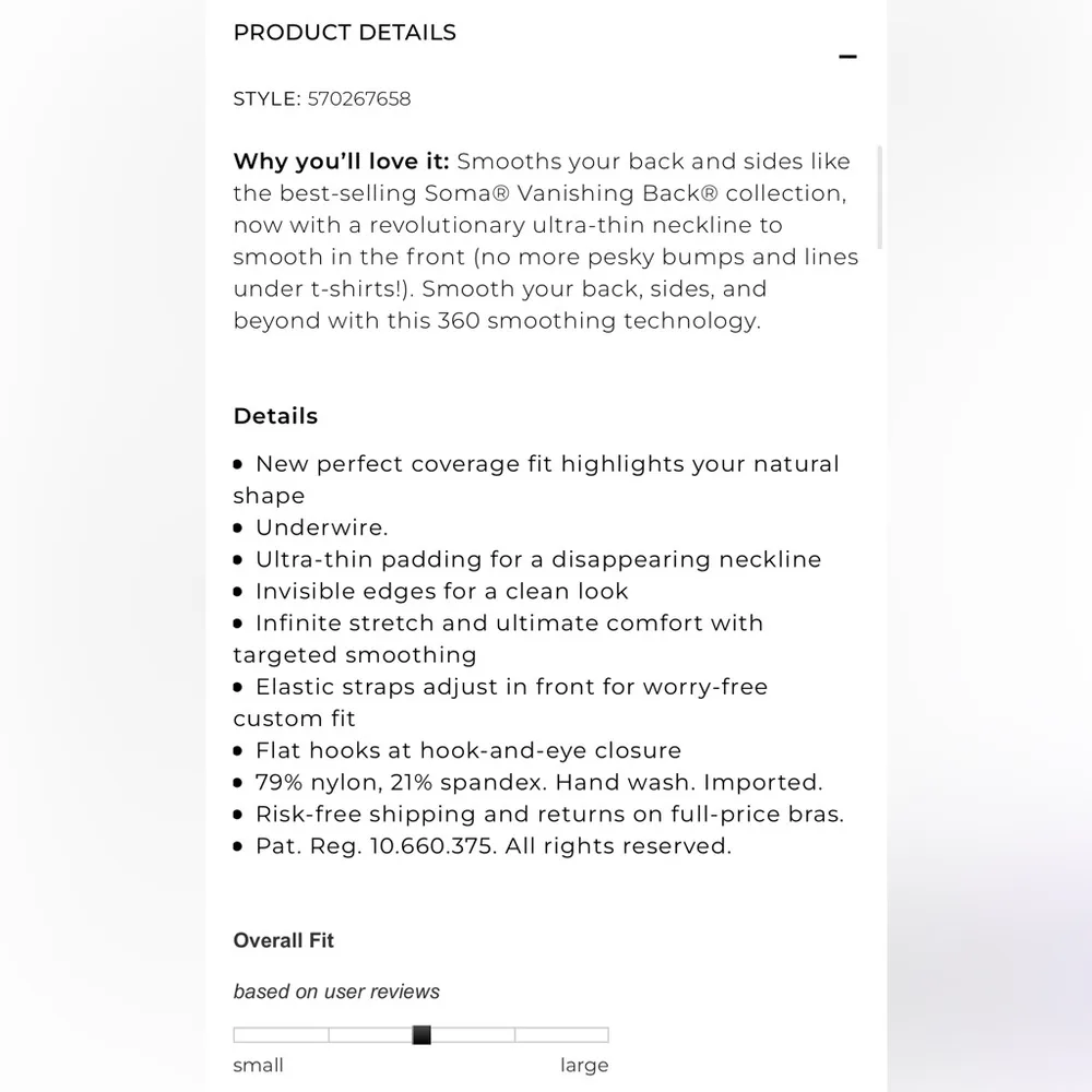 Soma Vanishing 360 Perfect Coverage bra - Image 7