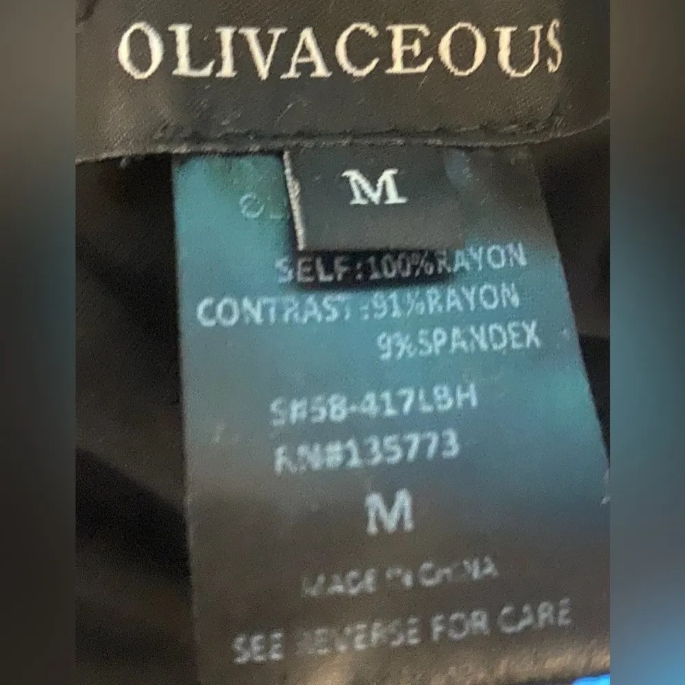 Olivaceous Open Back Halter Floral clasped Bodysuit Women's Sz Medium - Image 10