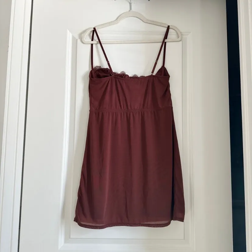 $88 NWOT urban outfitters brown corset mini dress - Image 10