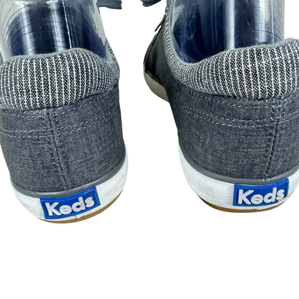 Keds Gray Lace Up Rubber Soled Sneakers Tennis Shoes WF66247 Women's Size 8.5 - Image 5