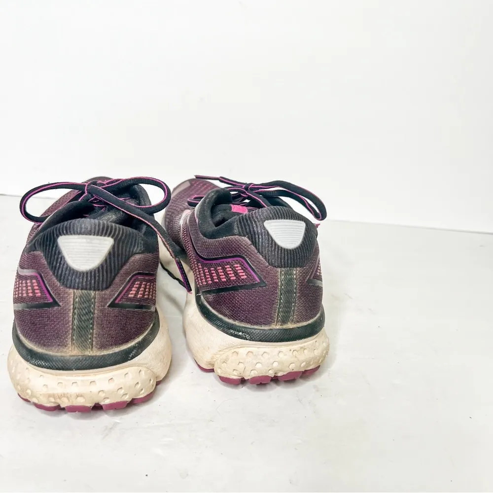 Brooks Ghost 12 Purple Black Athletic Running Shoes Size 11 Women’s - Image 3