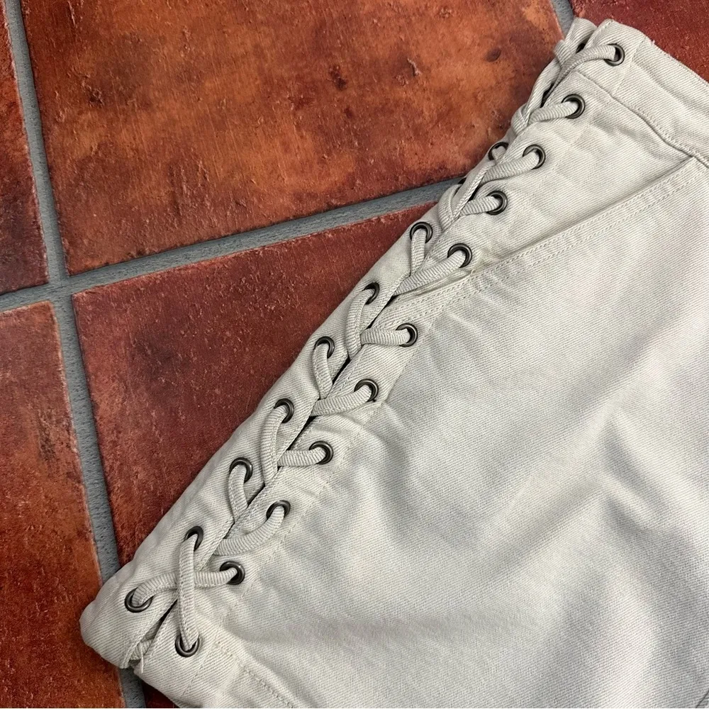 NWT A.L.C. Ringo Laced Denim Skirt - Image 9