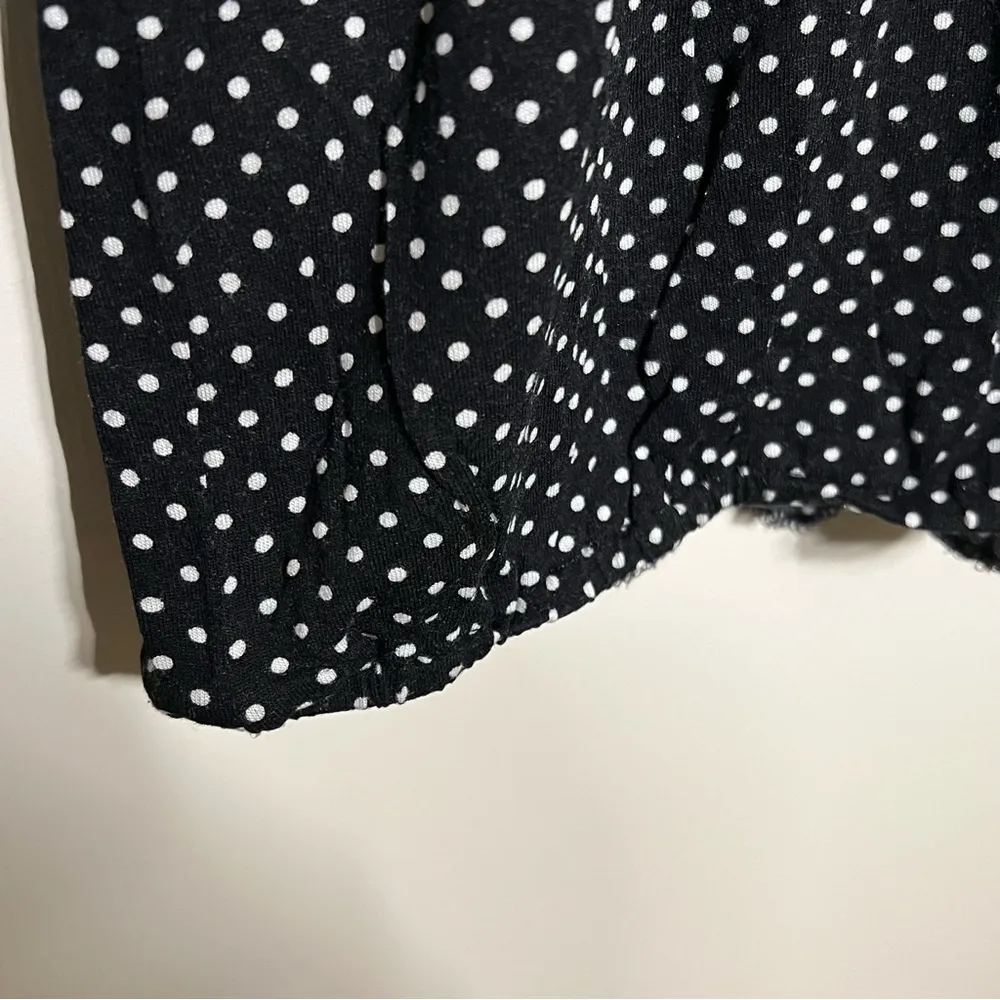 MICHAEL Michael Kors polka dot 3/4 sleeve blouse Blouse S Black - Image 6