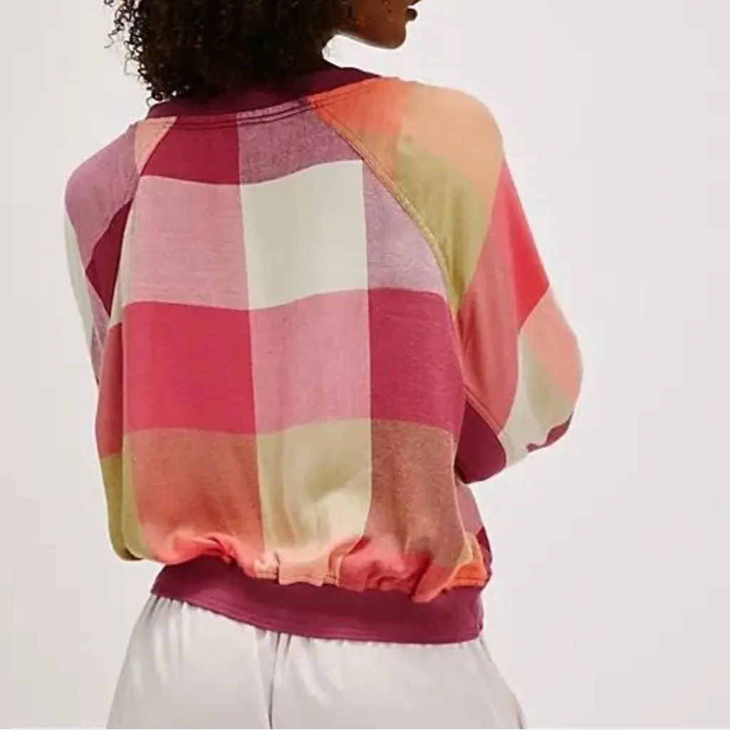 Free People Sugar Cookie Flannel Shirt NWT Medium - Image 2