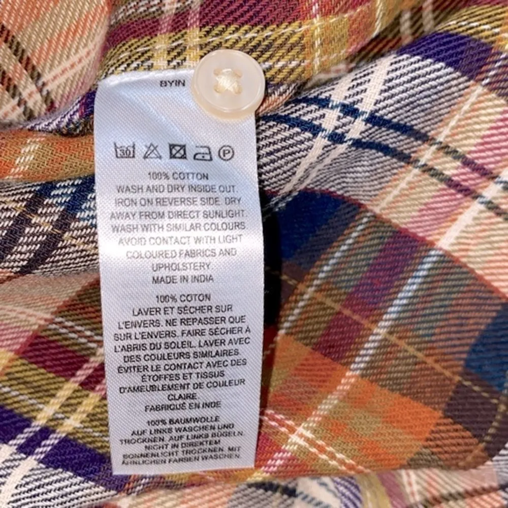 French Connection plaid shirt size medium - Image 8