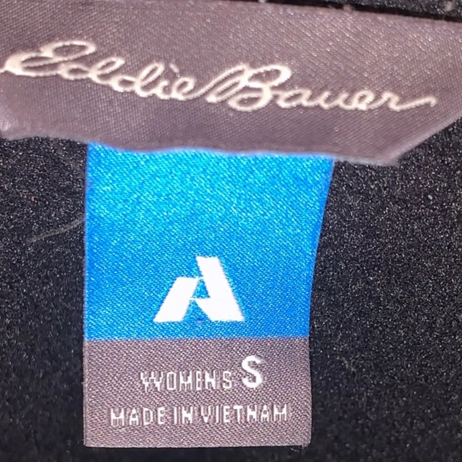 Eddie Bauer first ascent polartech Black Quarter-Zip Pullover sweatshirt fleece - Image 8