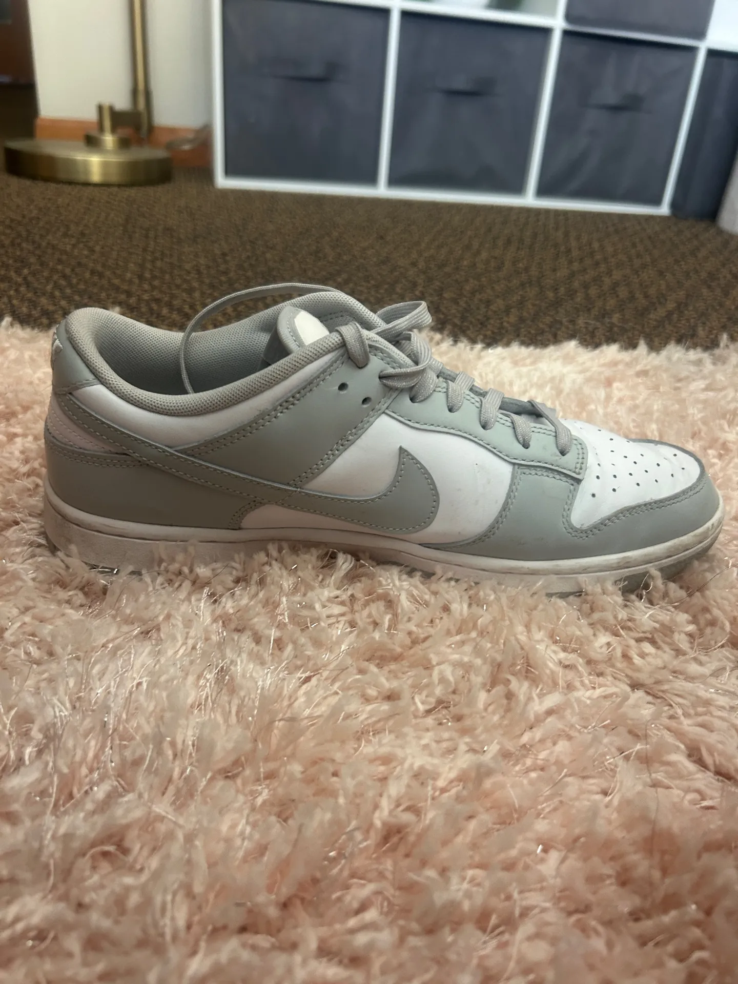 Grey Nike Dunks - Image 6