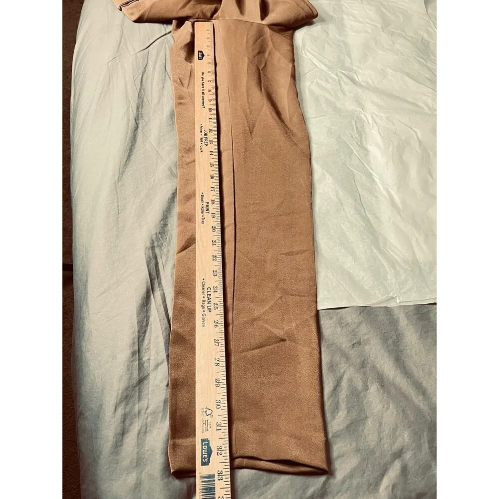 Focus 2000 womens size 8 31 X 32 dress pants camel color mid - Image 5