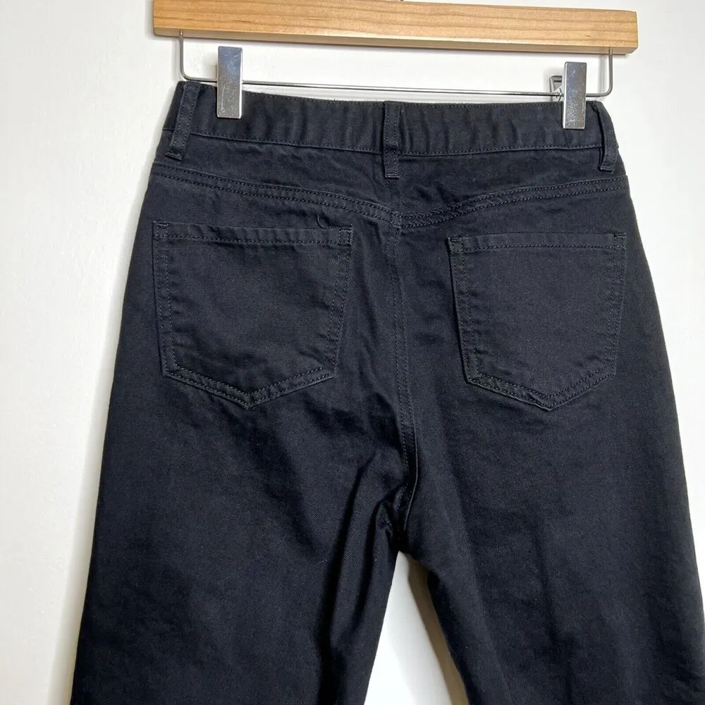 Empyre Black Checkered Eileen Mom Jeans Size 00 - Image 4