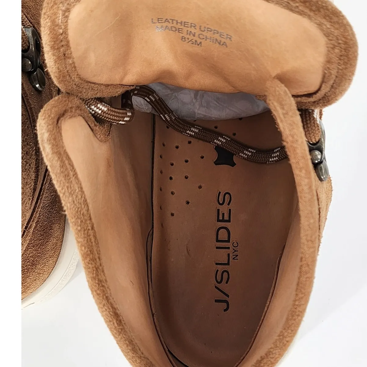 J/Slides Nell Faux Shearling Suede High - Image 8