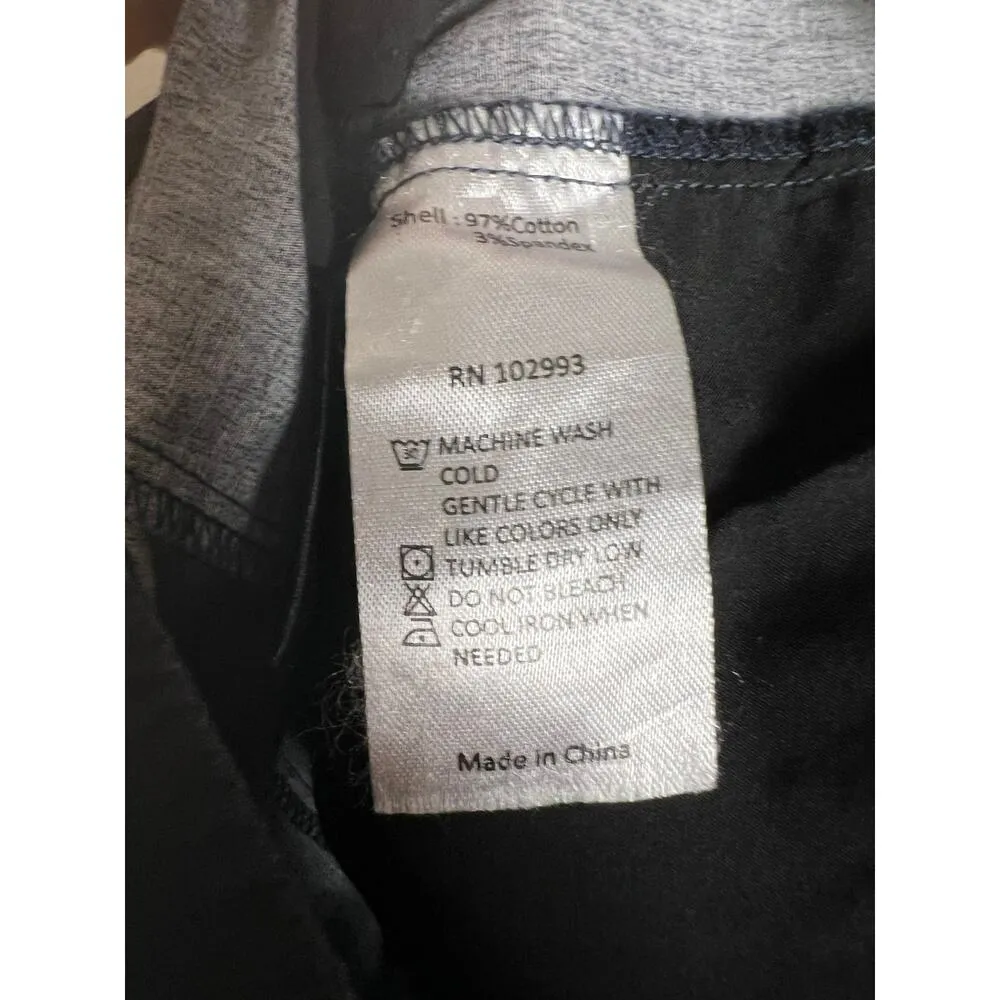 Adam Lippes Navy Blue Pleat Front Floral Print Cropped Culotte Pants Size 10 - Image 14