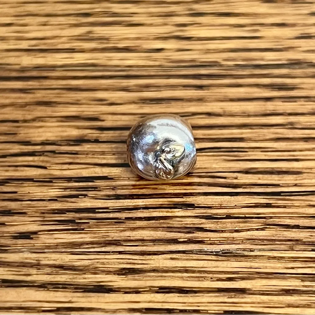 Pandora 791026 Silver & 14k Yellow Gold Education Apple of My Eye Charm - Image 5