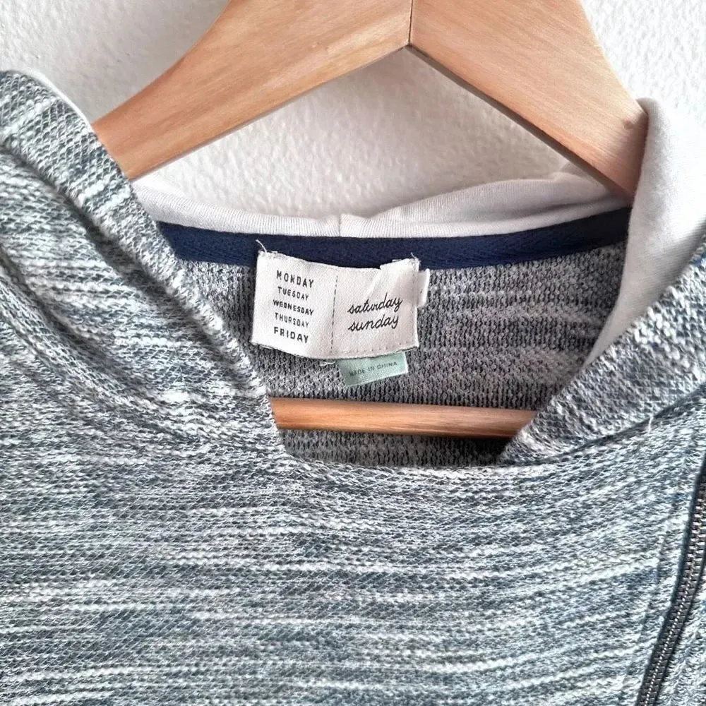 SATURDAY SUNDAY x ANTHROPOLOGIE | Asymmetrical Zipper Moto style Jacket | Small - Image 3