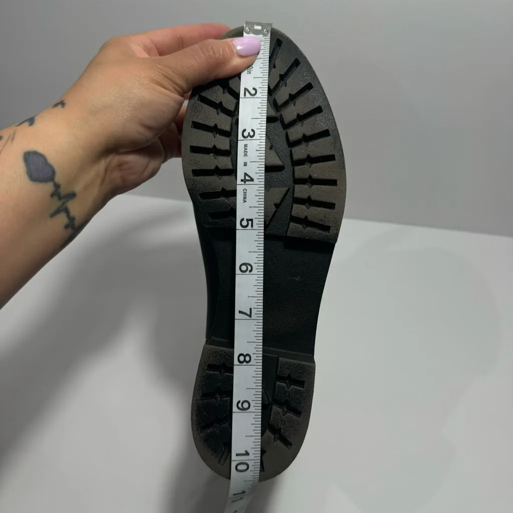 Jeffrey Campbell  Black Rain Boots‎ Size 9 - Image 13