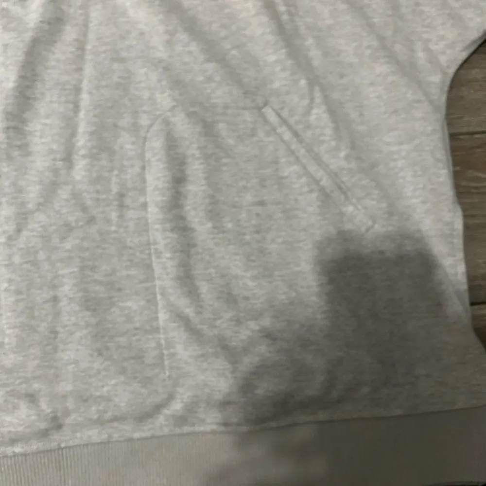 Sam Edelman Heather Grey Cozy Boxy Hoodie Poncho Oversized - Image 9