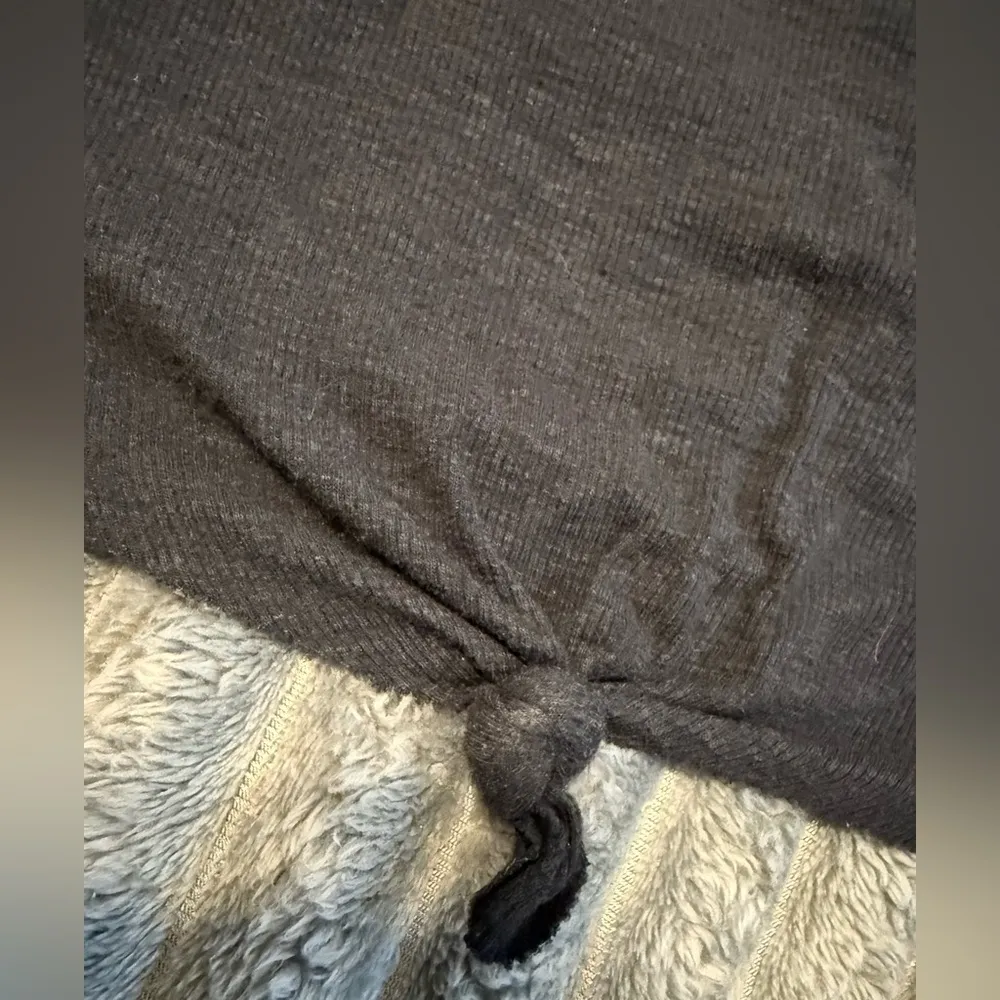 Aerie Black Tie Front Sleeveless tank - Image 7