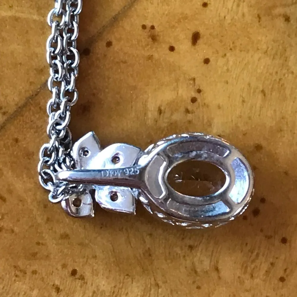 Natural Heliodor Yellow Sapphire Sterling Silver Artistic Pendant - Image 5