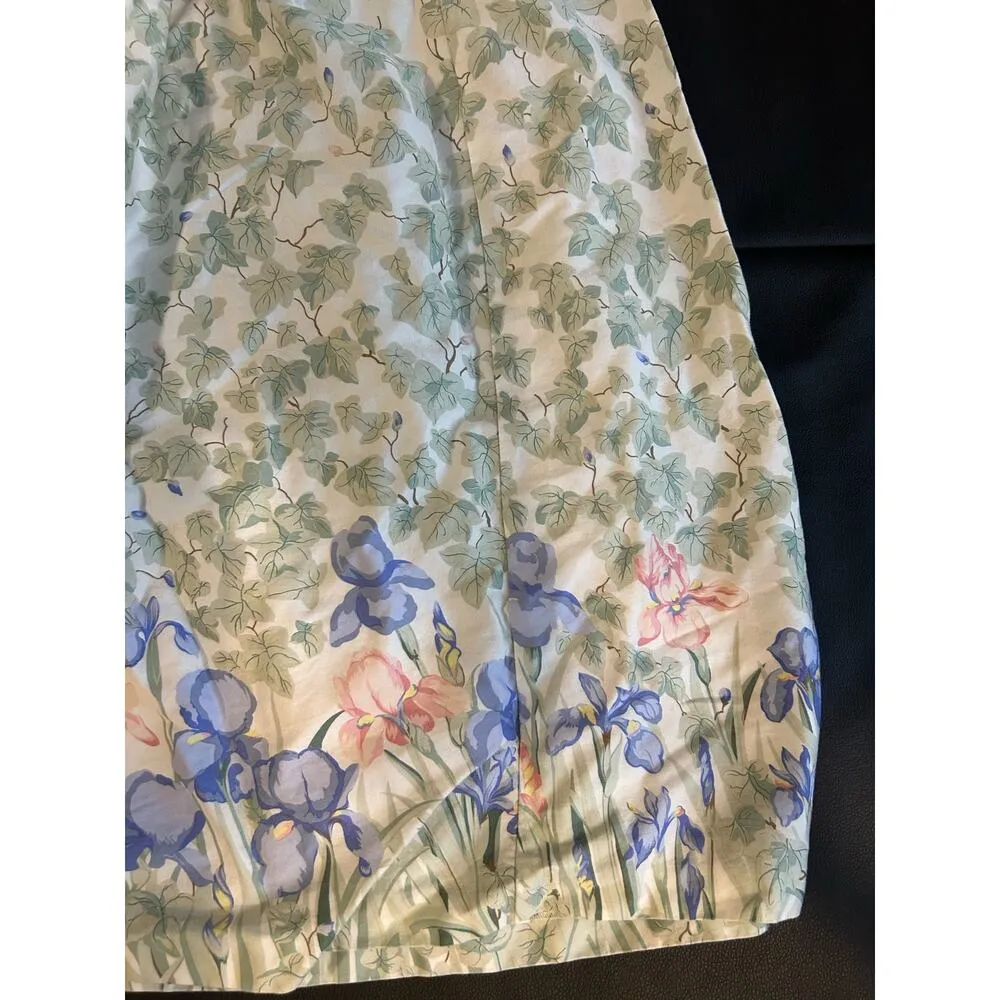 Lucia Vintage Skirt 27 inch Waist Cottagecore Granny Midi Green Paste. Size 8 - Image 2