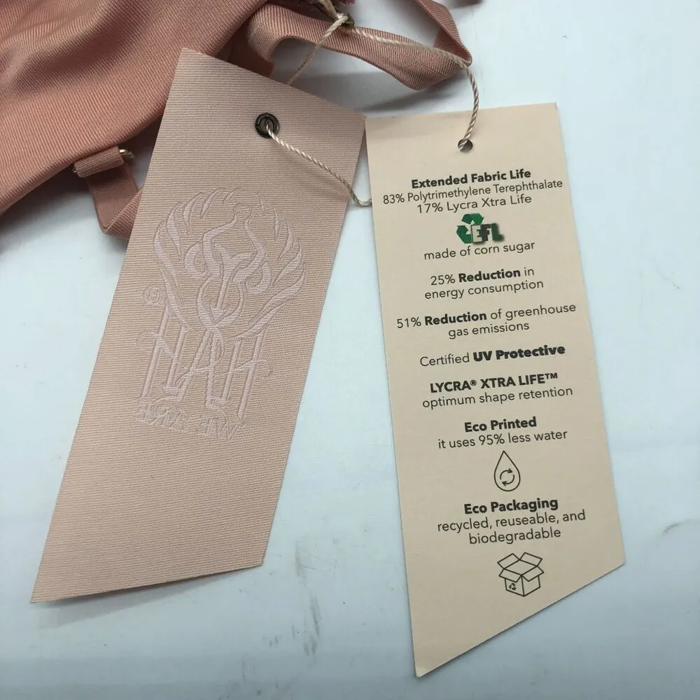 We Are HAH Free People Cami BrHAH Bralette Copper Rose Pink L - Image 6