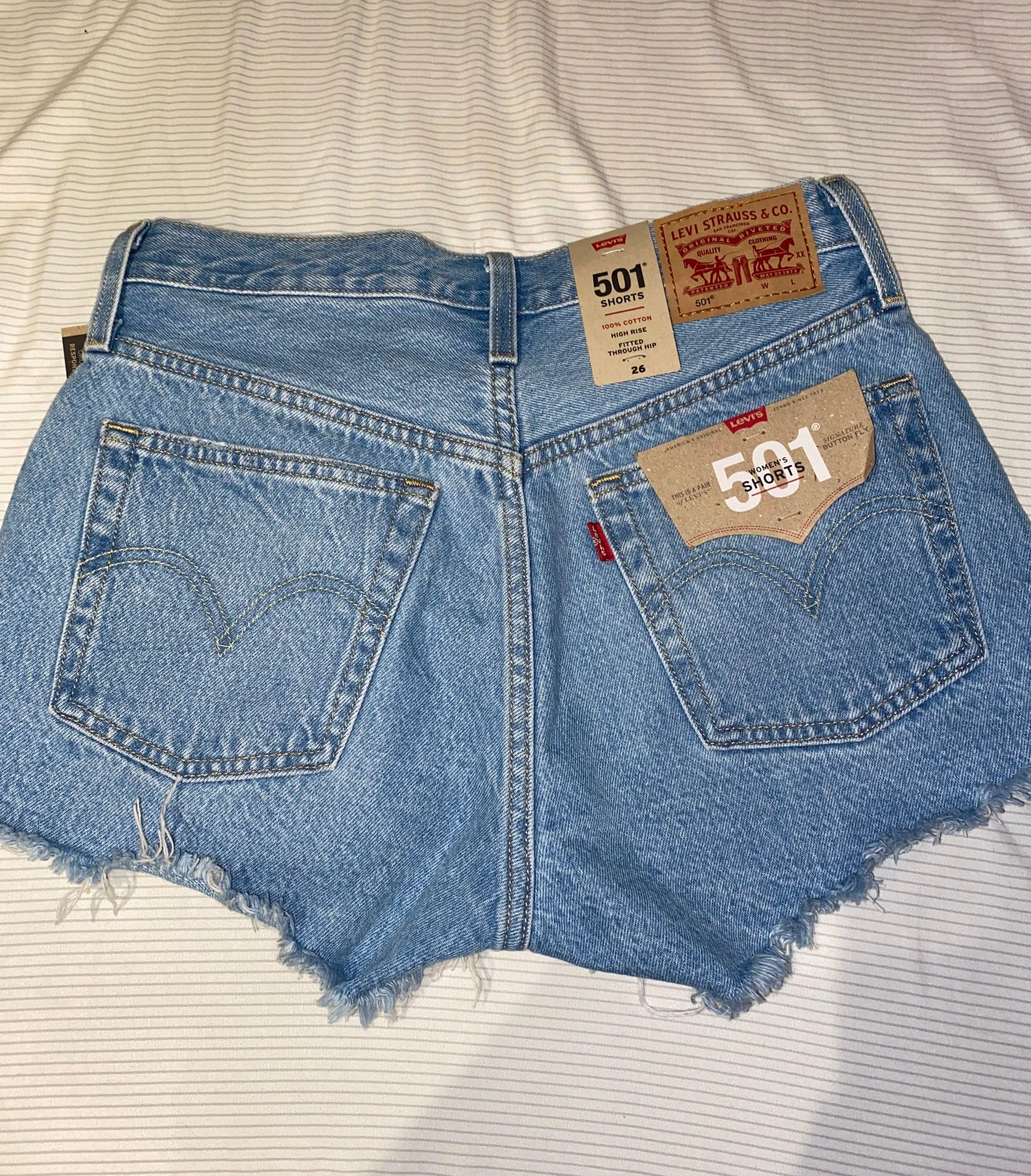 Levi’s 501 High Rise Shorts - Image 2