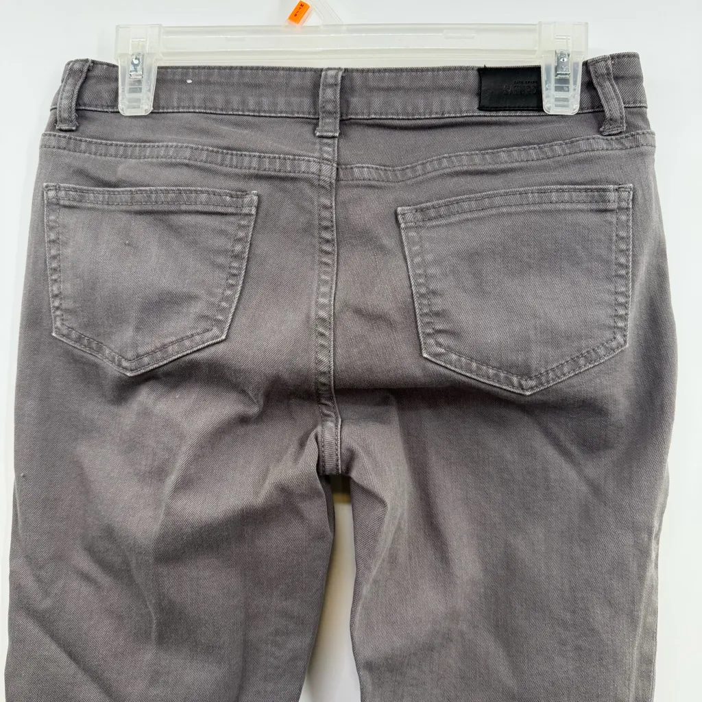 Kate Spade Saturday Gray skinny jeans women's 27 low to mid rise - Image 4