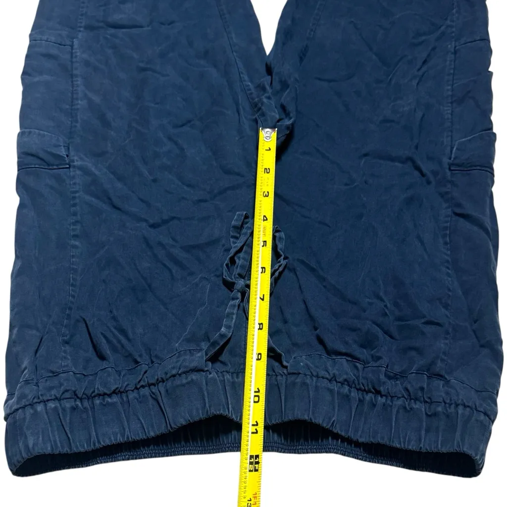 LuLuLemon Slate Blue Coated Crop Joggers Comfort Athletic Athleisure Lounge 6 - Image 10