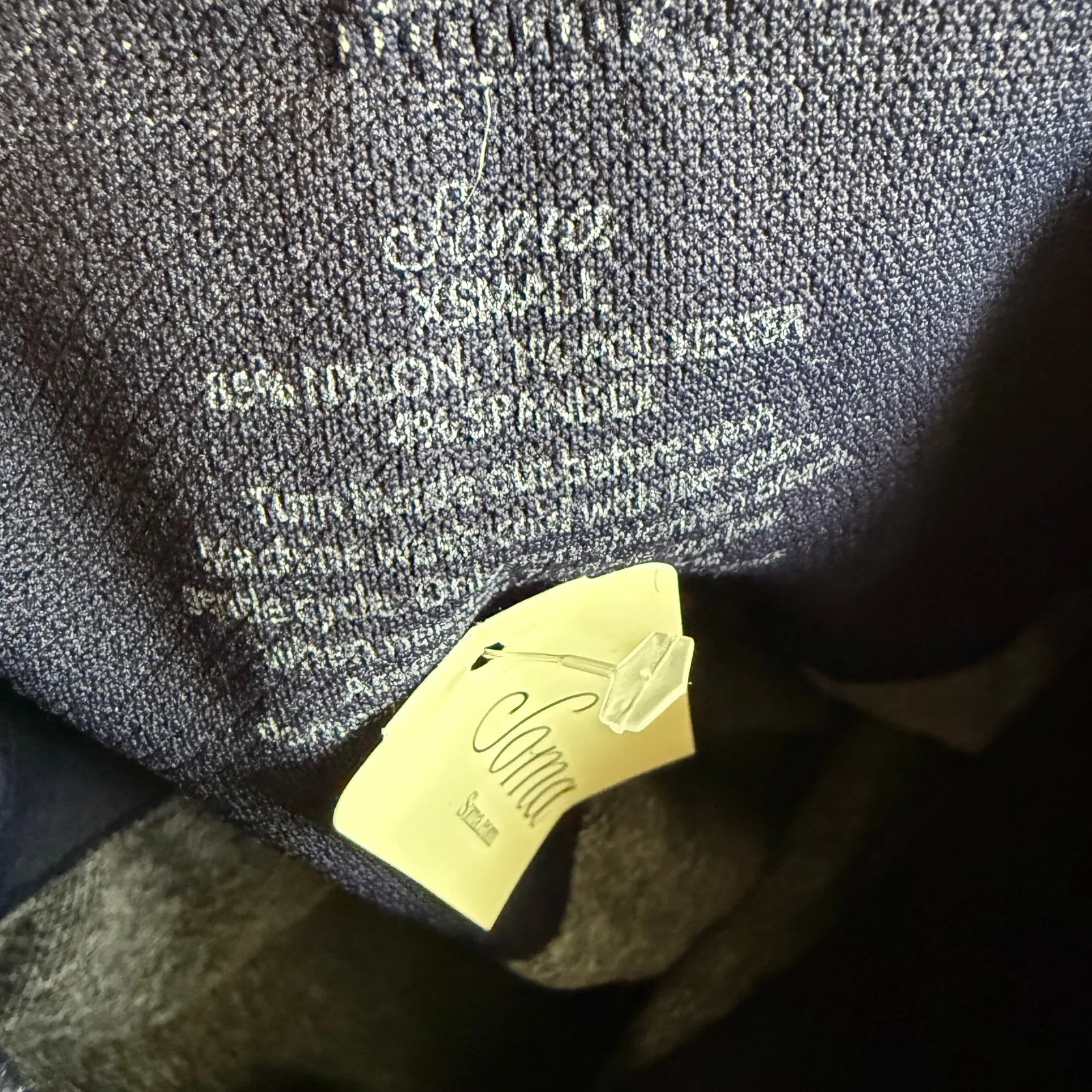 Soma Womens Slimming Leggings Denim Blue NEW with‎ Tags XS - Image 4