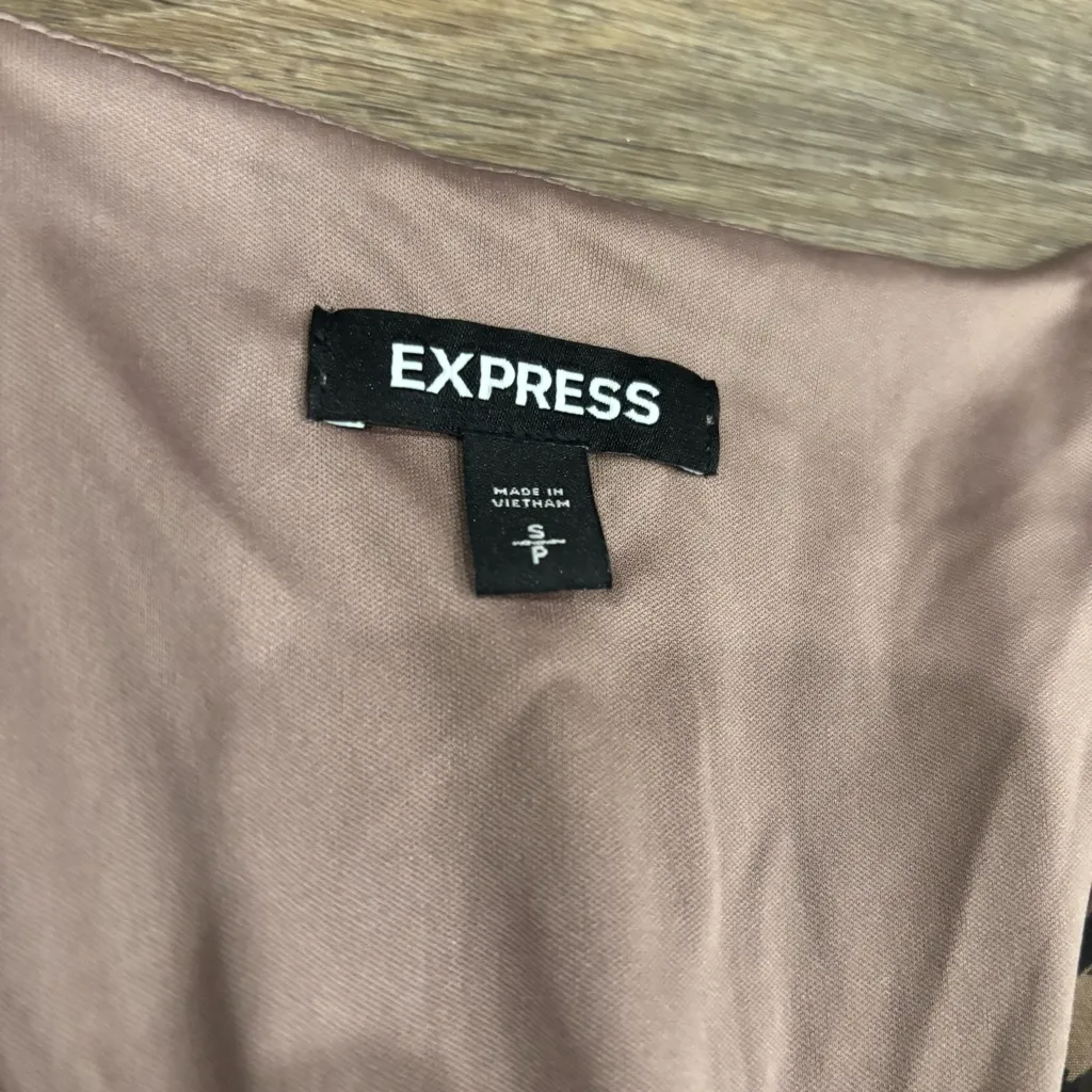 Express Animal Print Maxi Dress with Hi-Low Hemline – Women’s Small Boho Chic - Image 7