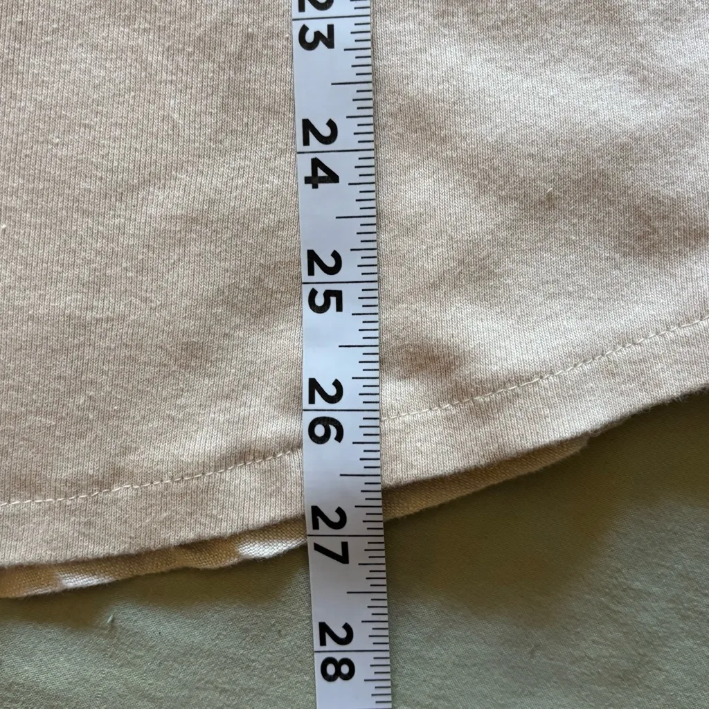 JM Collection Light Beige Button-Down Shirt 100% Linen 100% Cotton - Image 12