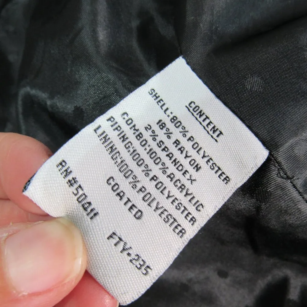 Jessica Simpson Penny Lane Black Button Pockets Jacket Coat Women M Y2K Preppy - Image 7