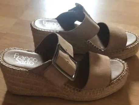Franco Sarto Espadrille Wedges - Image 3