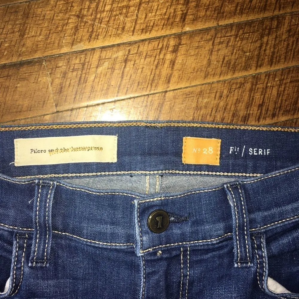 Pilcro and the Letterpress Hyphen size 28 jeans - Image 4