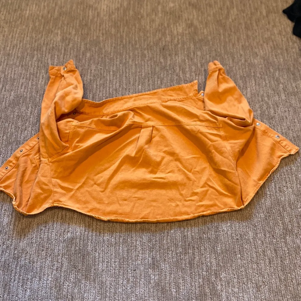 Signature 8 Orange denim jacket - Image 3