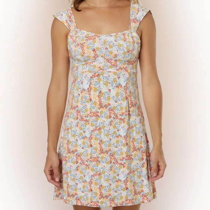 O’Neill floral mini dress‎ sundress women’s size small casual beach trendy - Image 2