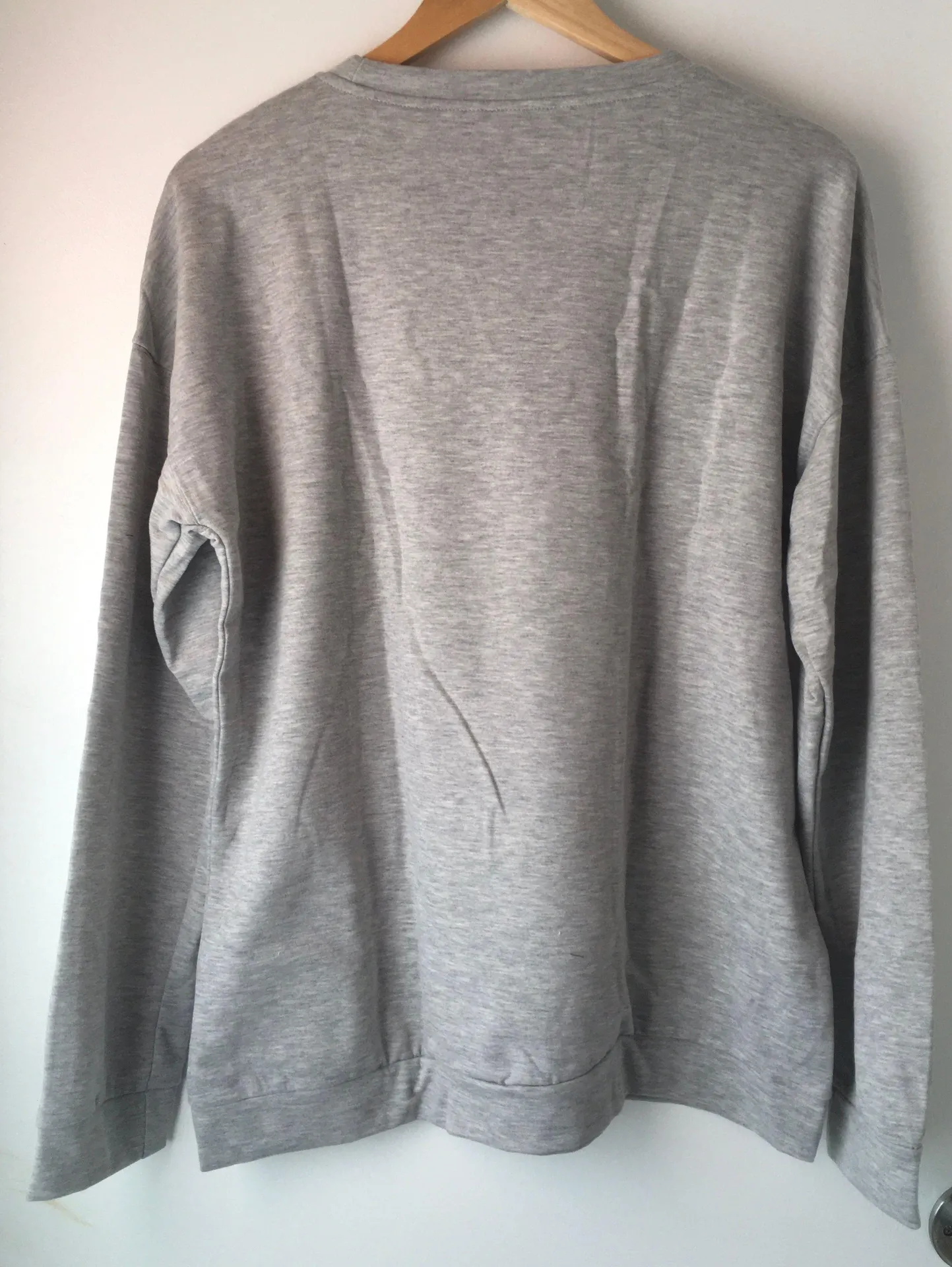 Gnomes Christmas Sweatshirt, XL Gray - Image 2