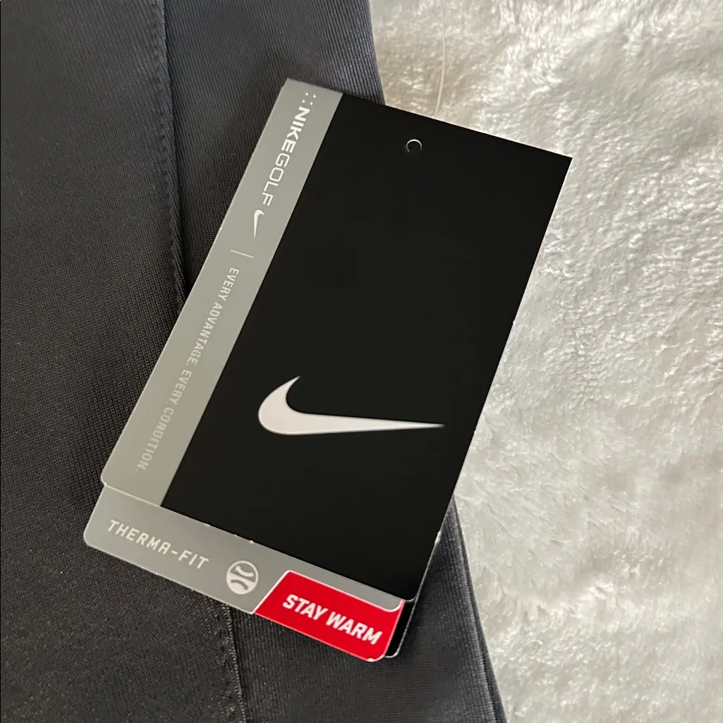 Nike Golf Therma Fit Dark Gray Full-Zip Jacket NWT - Image 6