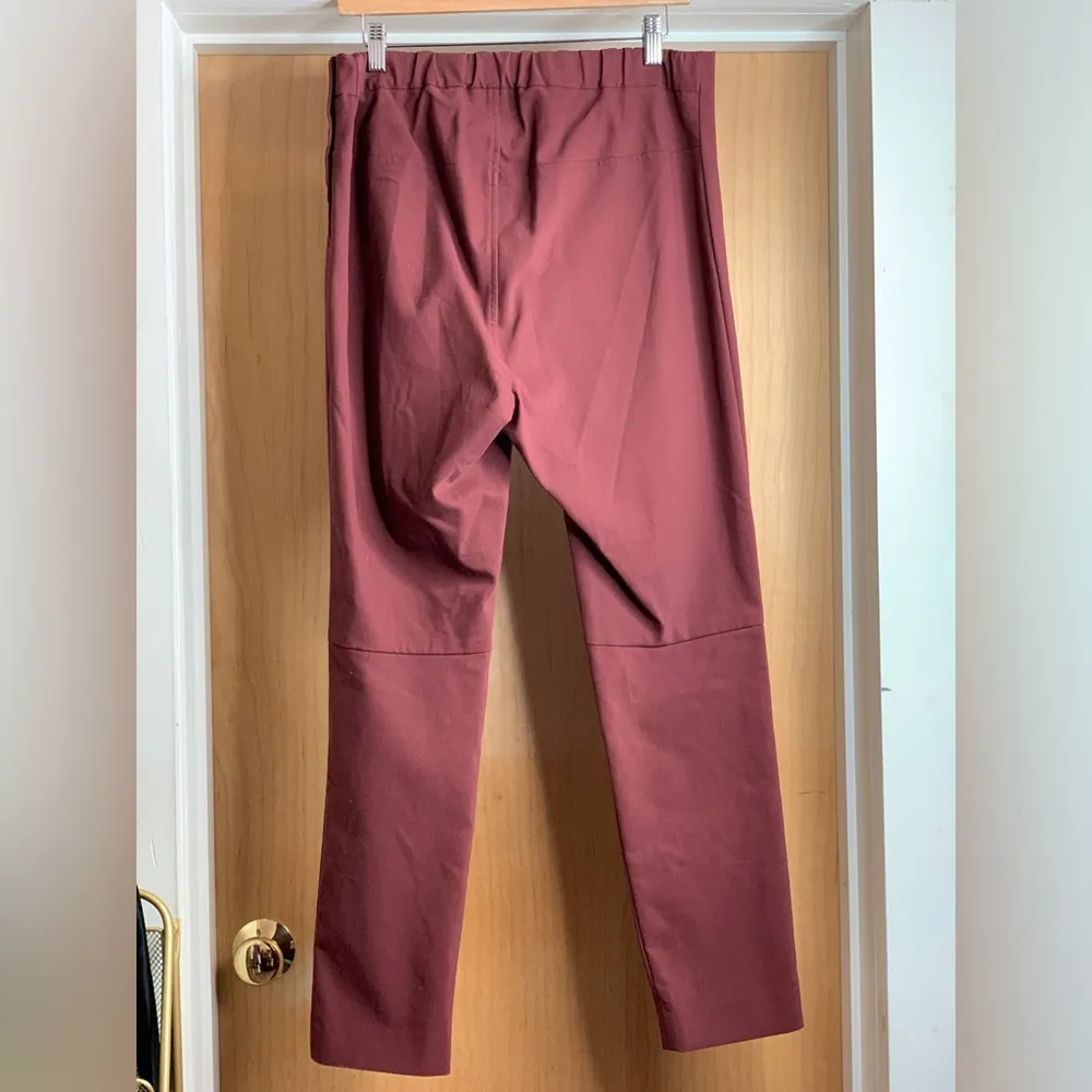 M.M Lafleur Burgundy Trousers.  Size-+1 - Image 3