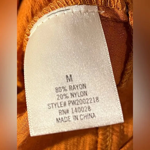 Harper Heritage Burnt Orange Mini‎ Skirt Size Medium - Image 6