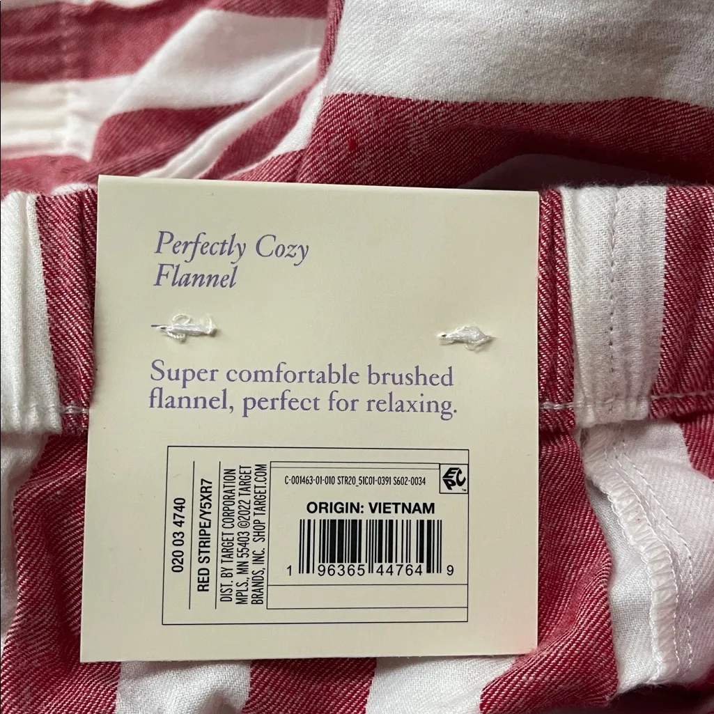 Stars Above Sleep Shorts Striped Cotton Large New with tags - Image 3